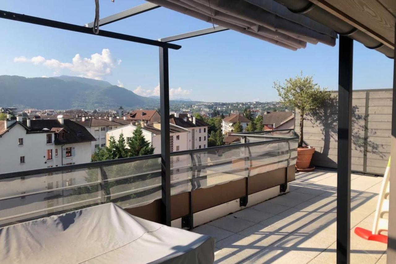 Penthouse Flat South-Facing Terrace - Welkeys Leilighet Annecy Eksteriør bilde